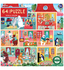 eeBoo - Puzzle 64 pcs - Koala House