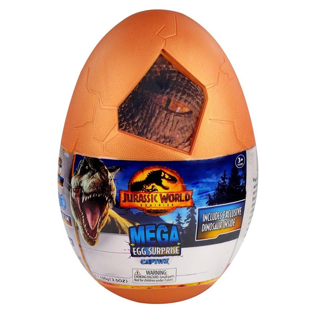 Jurassic World - Captivz Dominion - Mega Egg (969-10180) - Leker