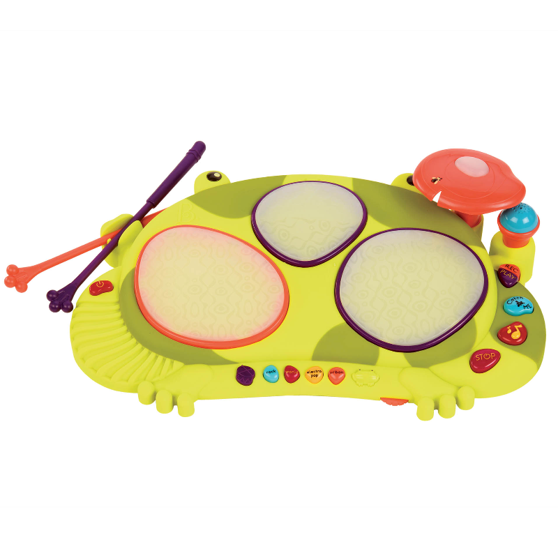 B. Toys - Ribbit-tat-tat - drum kit - (701389)