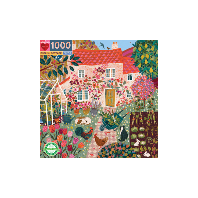 eeBoo - Puzzle 1000 pcs - English Cottage - (EPZTCGE)