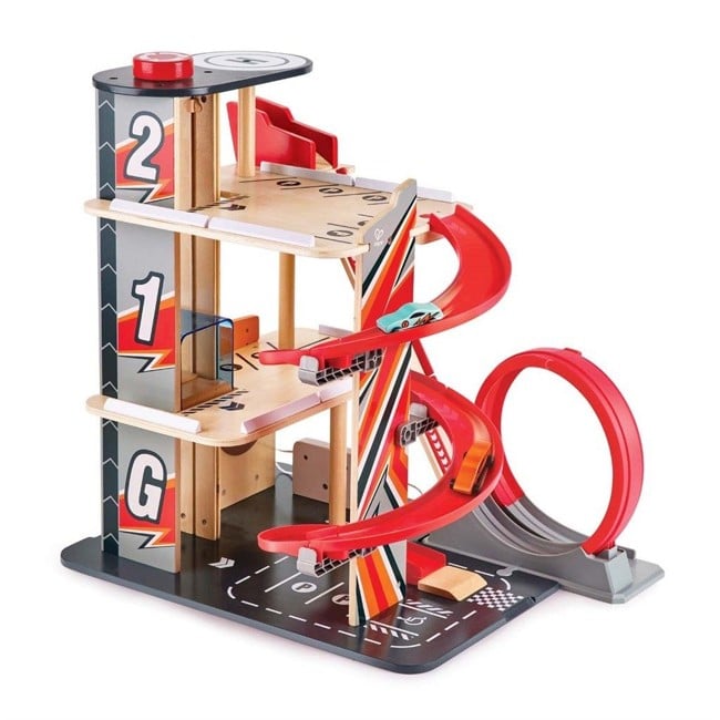 Hape - Gearhead Stunt Garage (87-3019)