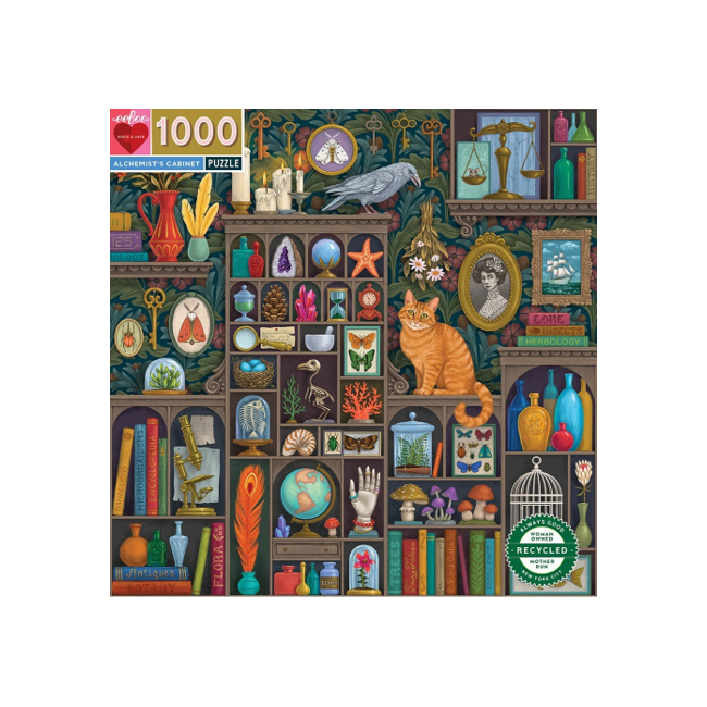 eeBoo - Puzzle 1000 pcs - Alchemist's Cabinet - (EPZTALC)