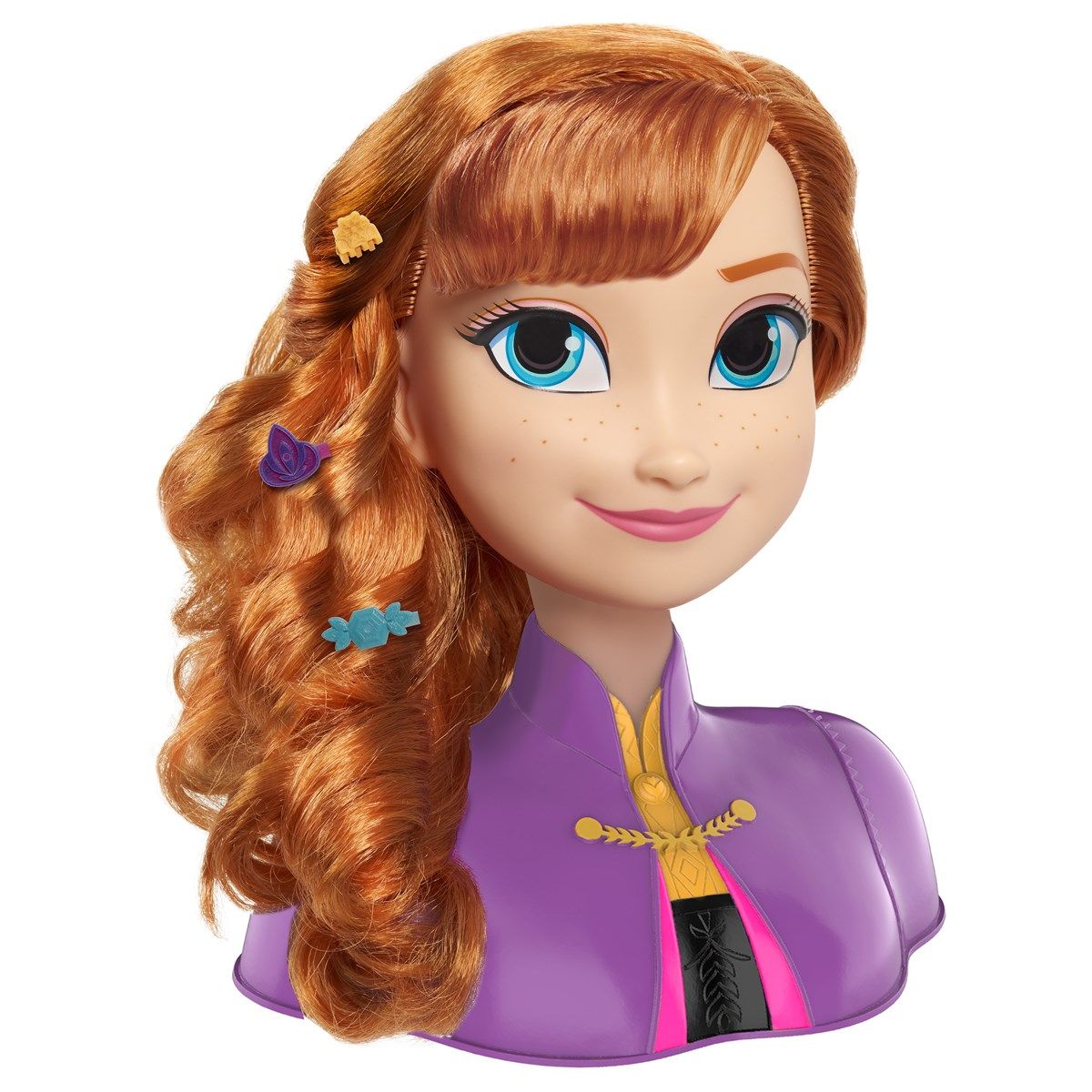 Disney - Frozen 2 Basic Anna Styling Head (77-32810) - Leker