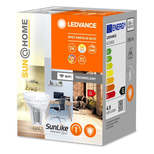 Ledvance - Sun@Home Gu10 Bulb - Wifi