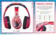 eKids - Disney Marvel Spiderman Youth Headphones for kids with Volume Control to protect hearing thumbnail-2