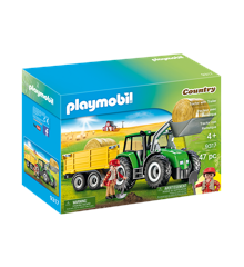 Playmobil - Tractor with Trailer (9317)