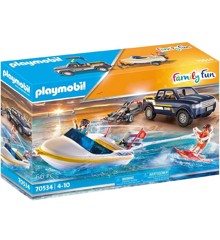 Playmobil - Pick-up med Speedboat (70534)