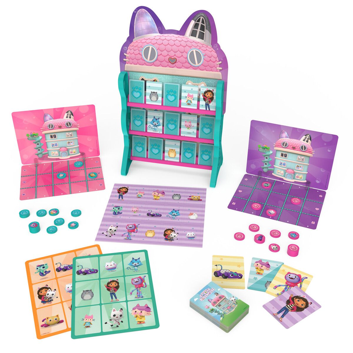 Gabby's Dollhouse - 8-in-1 HQ Game (6065857) - Leker