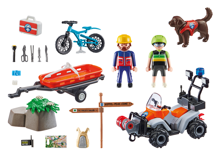 Playmobil - Mountain Biker Rescue (70662)