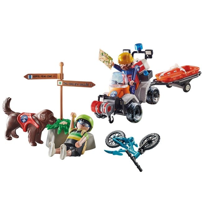 Playmobil - Mountain Biker Rescue (70662)