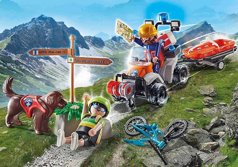 Playmobil - Mountain Biker Rescue (70662)