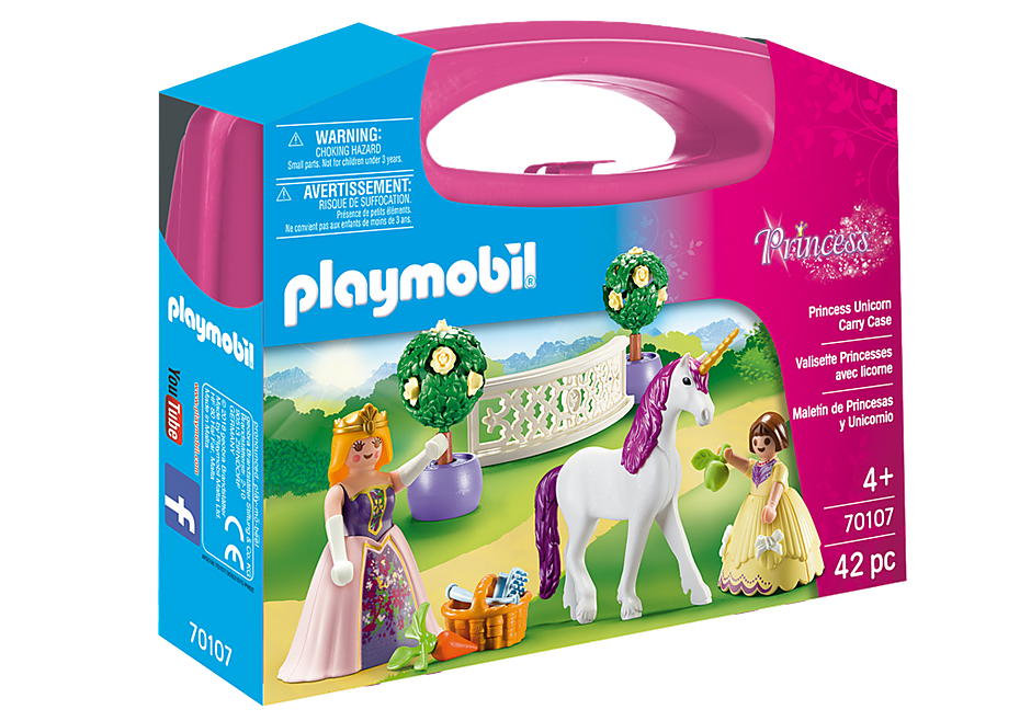 Playmobil - Princess Unicorn Carry Case (70107)