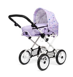 BRIO - Dolls Pram Lavender w/ Dots (24891388)