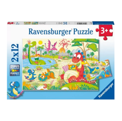 Ravensburger - My Dino Friends 2x12p (10105246)