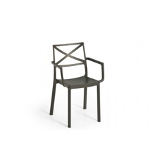 Keter - Metalix Garden Chair - Bronze - Stacked (247275)