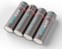 Pale Blue - Li-Ion Rechargeable AA Battery - 4 Pack & 4x1 Charging Cable - E thumbnail-5