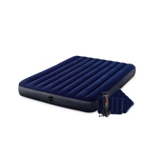 INTEX - Queen Dura-Beam Classic Downy Airbed W/ Hand Pump (64765)