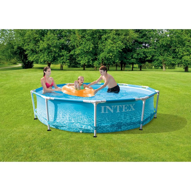 INTEX - Beachside Metal Frame Pool Set  3.05mx76cm (28206)