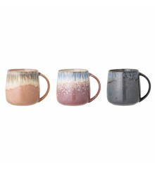 Bloomingville -  Set of 3 - Cloe Stoneware Mugs ( 82049300)