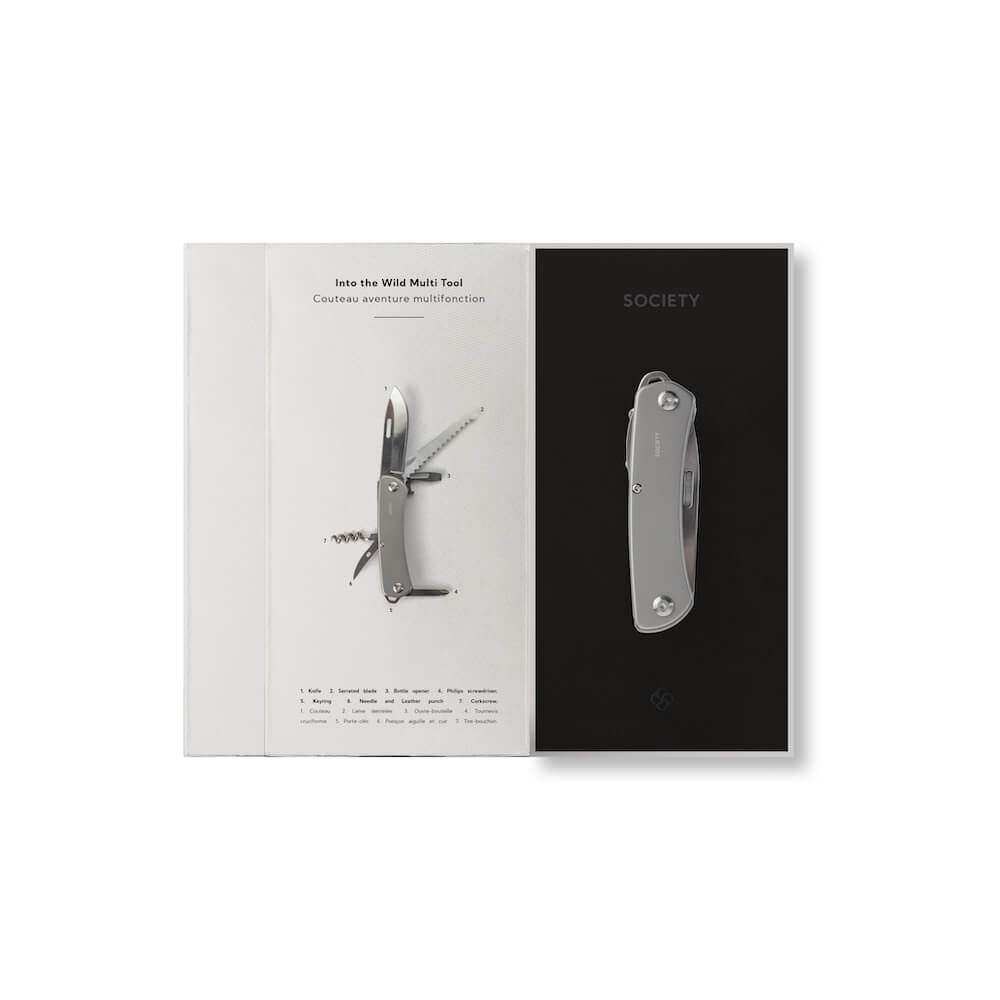 SOCIETY Paris 'Into the wild' Multi Tool  - Onlineshop Coolshop