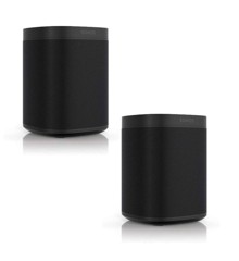Sonos - 2x One SL - Black - Bundle