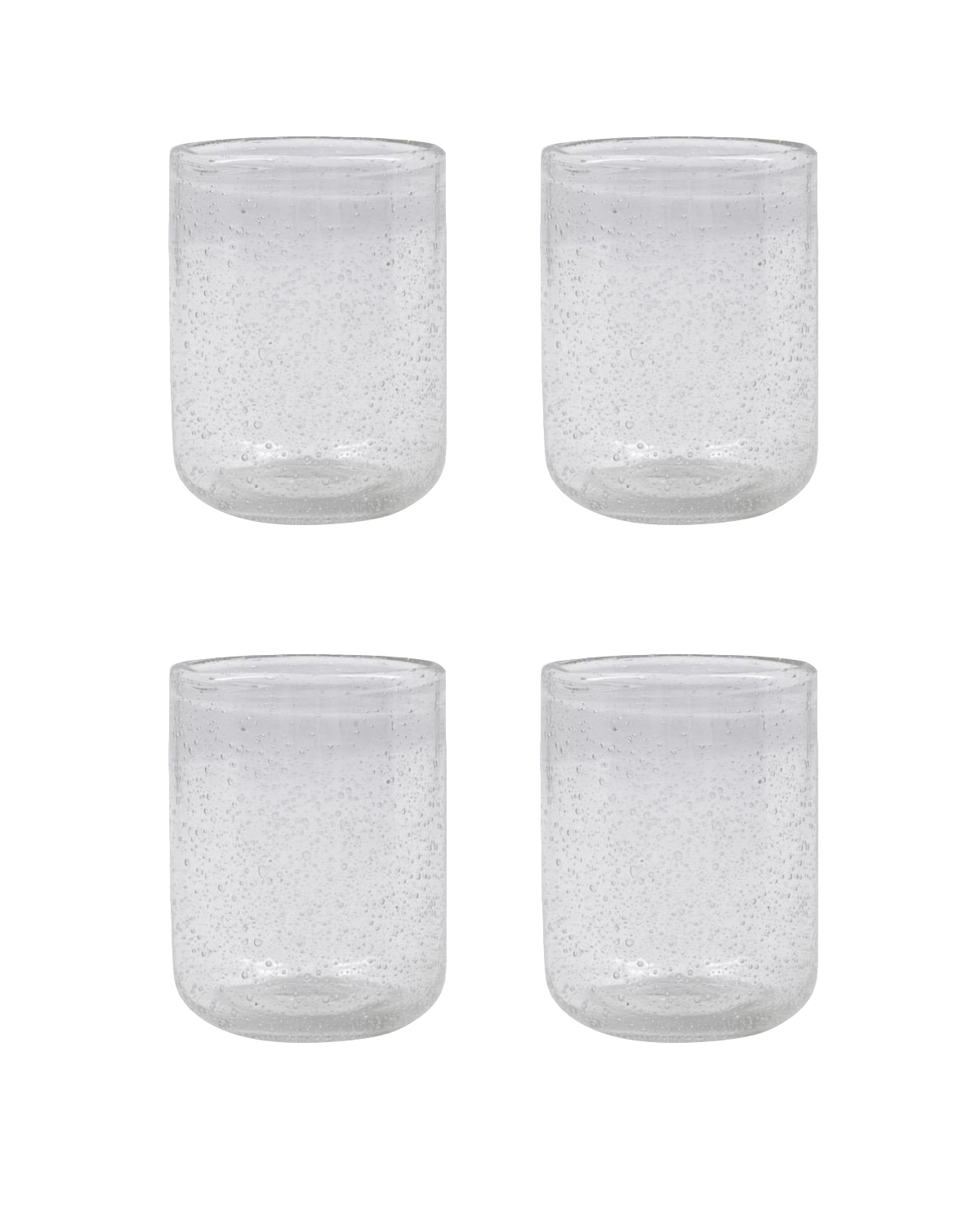 House Doctor - Rich glass 4 pcs - Clear