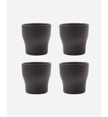House Doctor - Liss thermo mugs 4 pcs - Dark Grey (206262508)