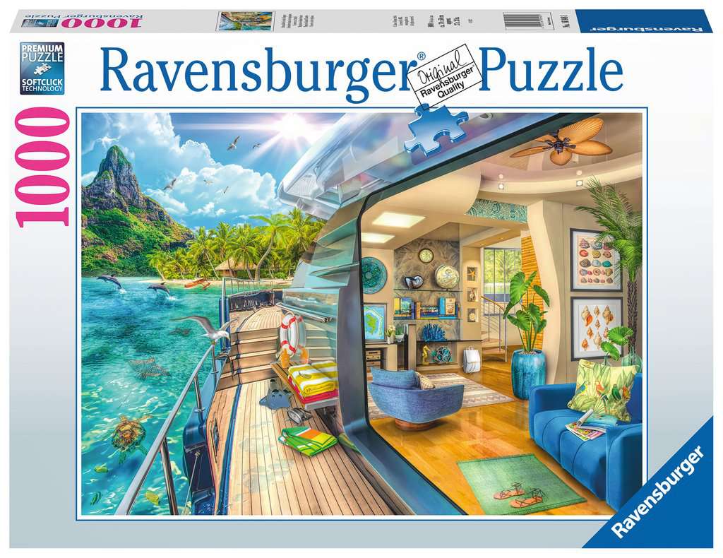 Ravensburger - Tropical Island Charter 1000p (10216948)