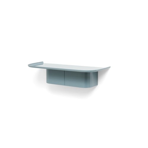 HAY - Korpus Hylla 4 Krokar 60x25x14 cm (Havspuder)