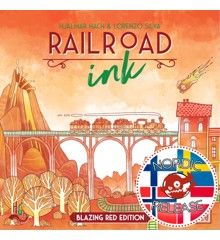 Railroad Ink - Blazing Red (nordisk version)