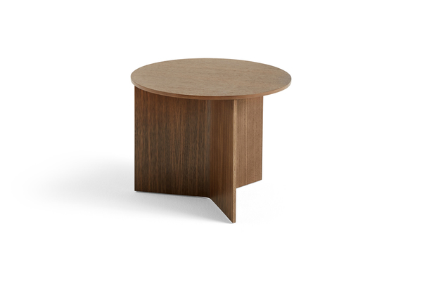 HAY - Slit Table Wood - Round Walnut