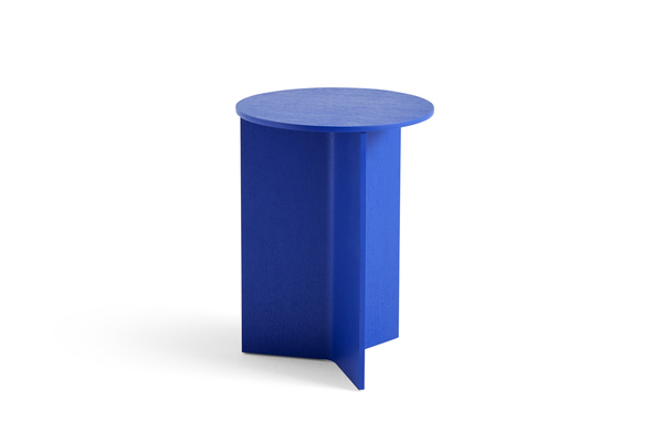 HAY - Slit Table Wood - High Vivid Blue