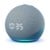 Amazon - Echo Dot 4 Smart Speaker with Clock - Blue thumbnail-1