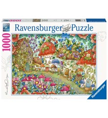 Ravensburger - Floral Mushroom Houses 1000p (10216997)