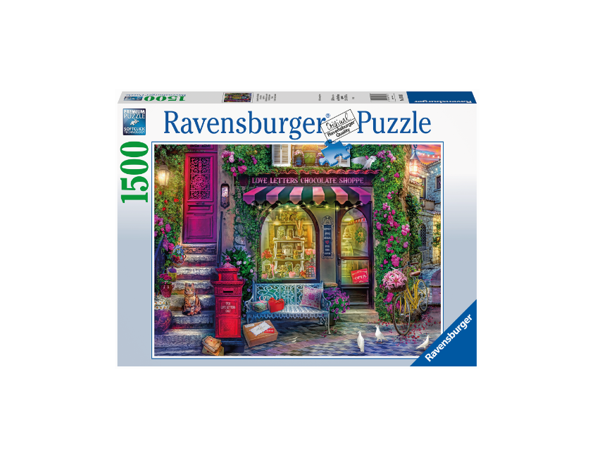 Ravensburger - Love Letters Chocolate Shop 1500p (10217136)