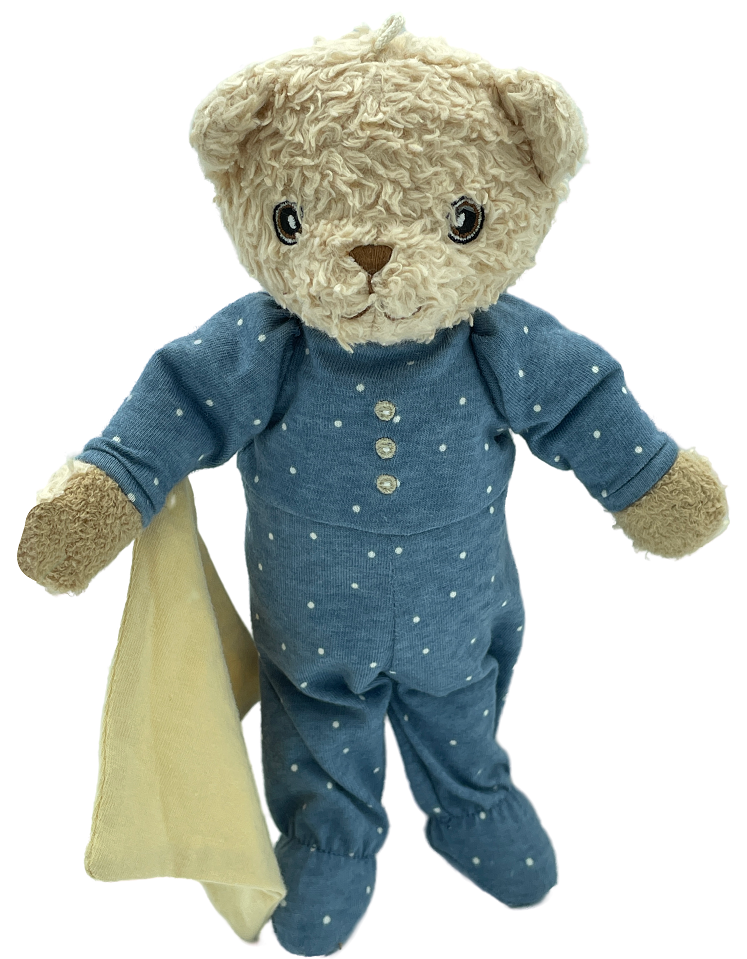 Hugzzeee - Junior Teddy Bear - Blue (HGF004B)