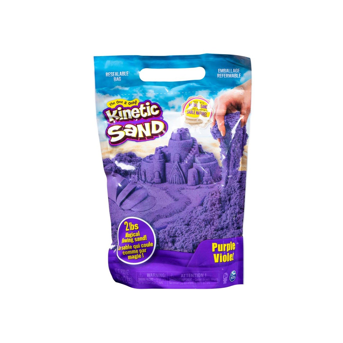 Kinetic Sand - Colour Bag 900g - Purple (20106426)