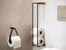 EKTA Living - Toilet Papir holder - Sort metal thumbnail-3