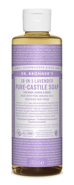 Dr. Bronner's - Flydende Sæbe Lavender 240 ml