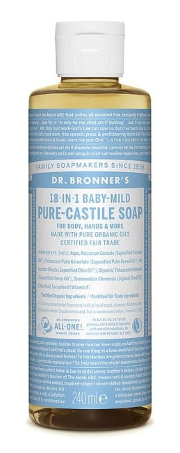 Dr. Bronner's - Flydende Sæbe Baby Mild 240 ml