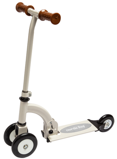 Nordic Hoj - 4 Wheel Scooter - Cream (72-3004wh)