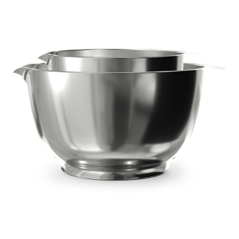Rosti - Margrethe bowl - Set of 2 - Steel (245120) - Hjemme og kjøkken