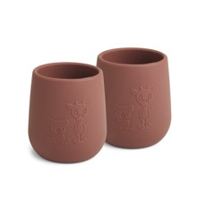 Nuuroo - Abel Silicone Cup 2-Pack - Mahogany (NU112)