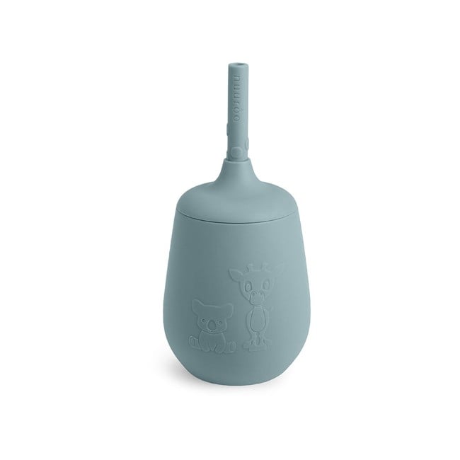 Nuuroo - Adita Silicone Cup with Straw - Lead