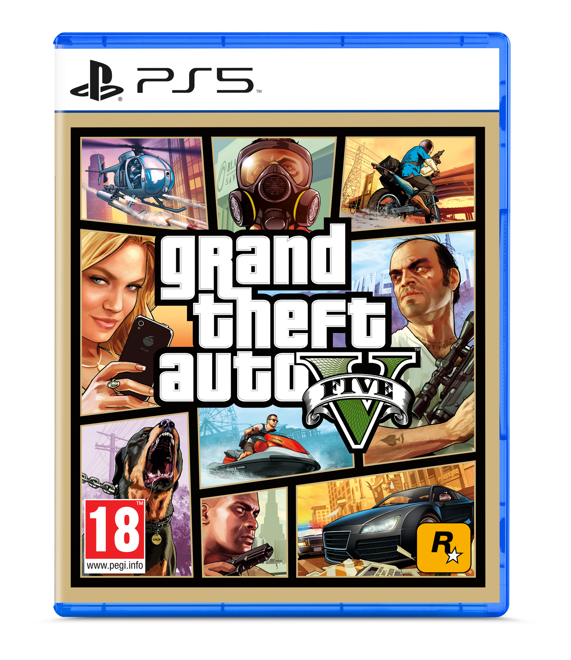 Køb Grand Theft Auto V (GTA 5) PlayStation 5 - Standard