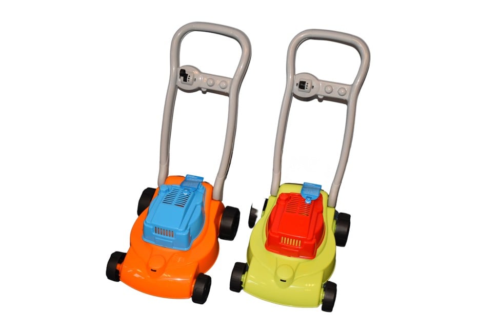 Lawn mower w / container - (13822)