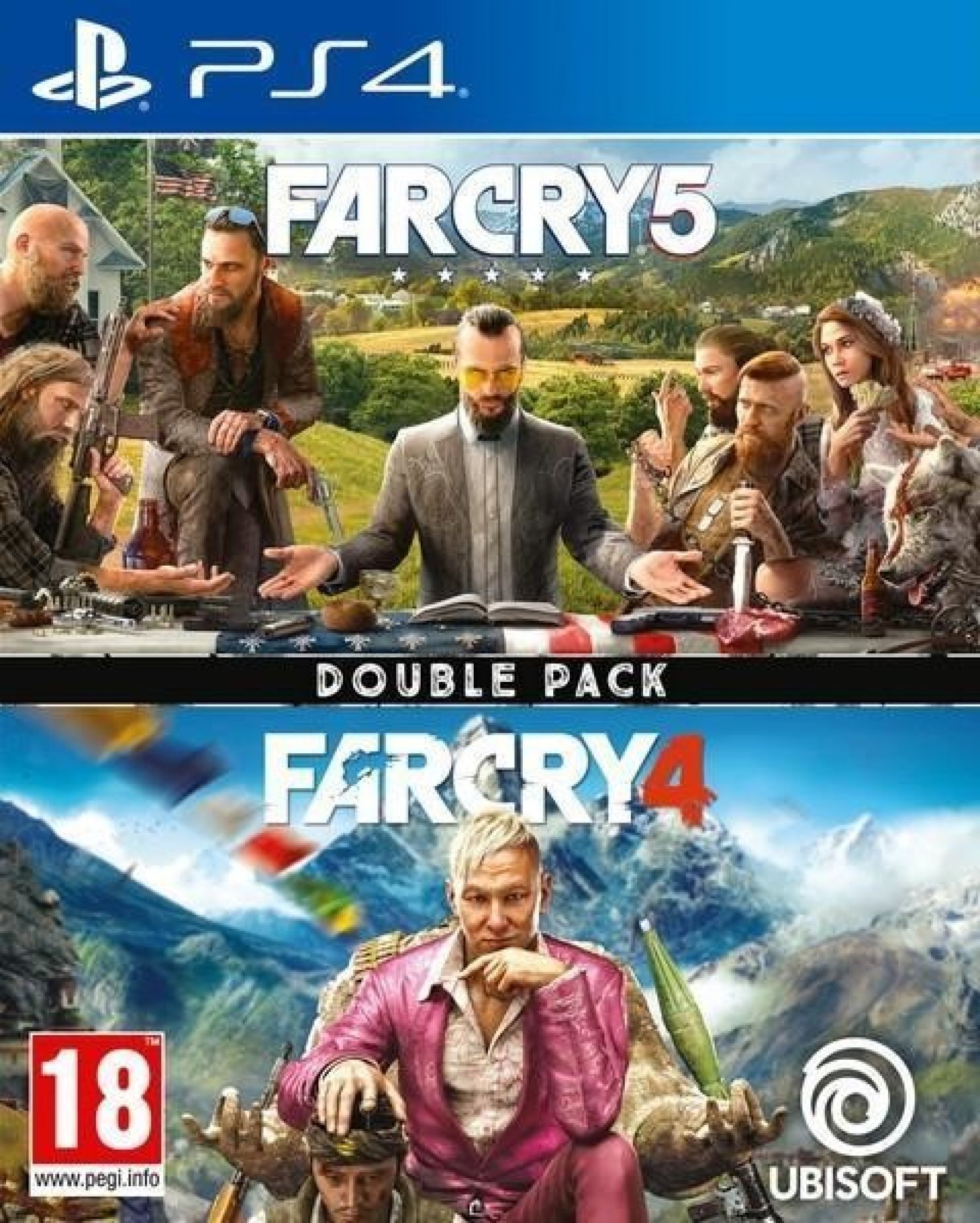 Far Cry 4&Far Cry 5 Double Pack - PlayStation 4