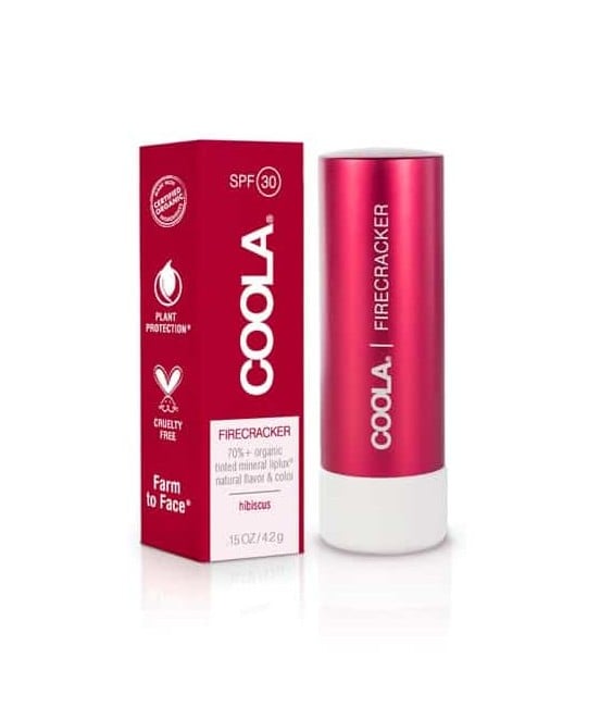 Coola - Mineral Liplux SPF 30 Firecracker - Læbepomade