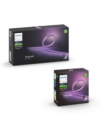 Philips Hue - Lightstrip Outdoor 5m & 2m - Vit & Färgatmosfär - Bundle