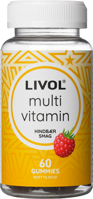 Livol - Livol Multi Raspberry Gummies 60 stk